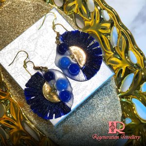 Large fan-shape tassel with resin & natural crystals sterling silver earrings (Green) 大扇形流蘇配樹脂及天然水晶純銀耳環 (綠) Large fan-shape tassel with resin & natural crystals sterling silver earrings (Green) 大扇形流蘇配樹脂及天然水晶純銀耳環 (綠)